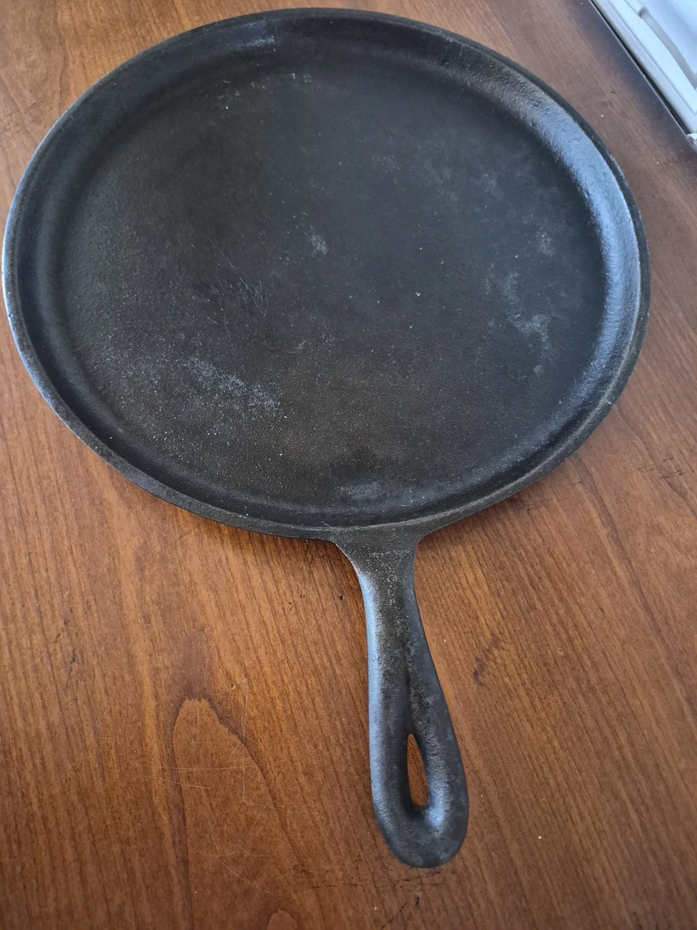 Vintage Lodge Cast Iron‎ Flat Griddle 10.5Inch Made In USA 9